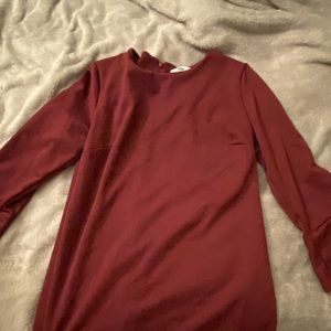 Maroon dress